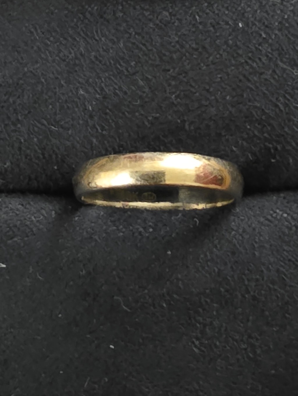 10k White Gold Band Ring 10k White Gold Band Ring